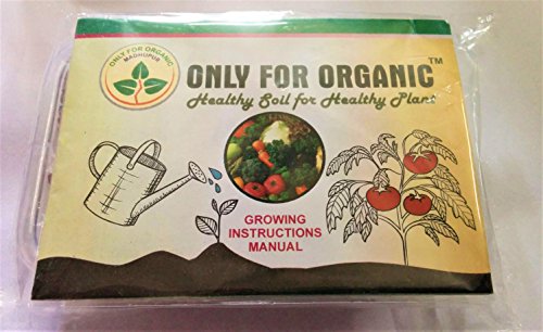 only for organic 35 varieties of seeds with instruction manual 1600+ seeds