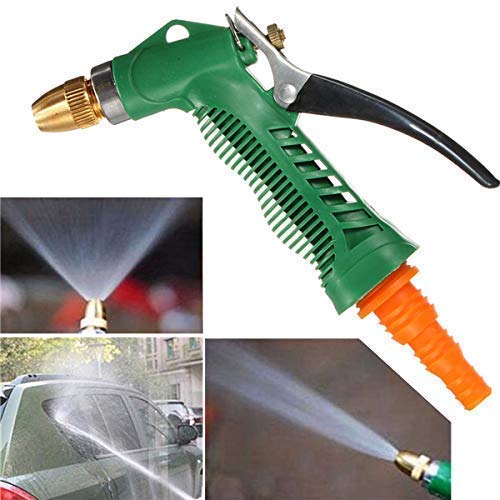 hemiza water spray gun nozzle for gardening high pressure water sprayer with trigger spray gun garden washing car bike sprayer for folwer plants and lawn