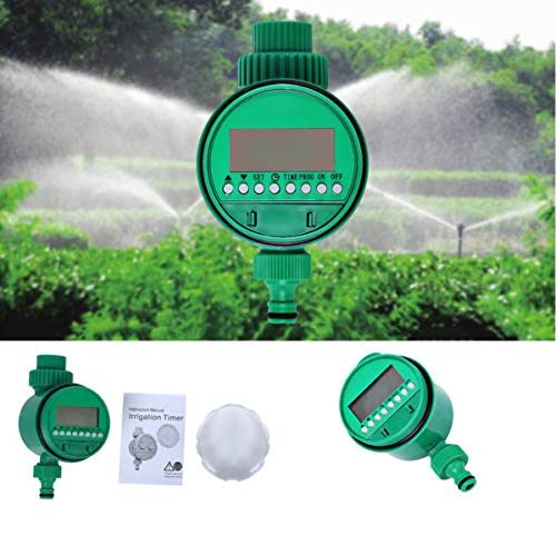 jern agro automatic intelligent electronic water timer rubber gasket solenoid valve irrigation sprinkler controller leak proof (1, digital)