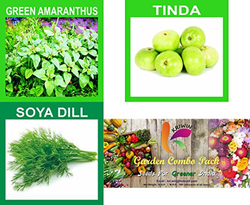 kriwin 51 varieties 2215+ seeds(organic/hybrid) fruits & vegetables seed with start your own garden guide booklet