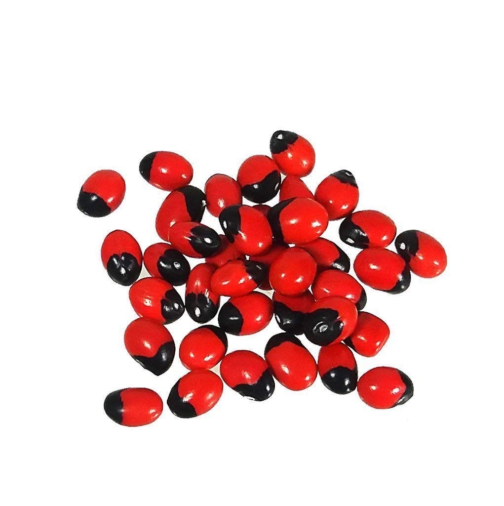 kriwin 51 pcs red/lal chirmi/gumcha seeds