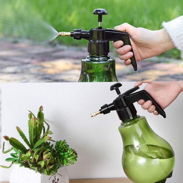 homecloud garden pump pressure sprayer|lawn sprinkler|water mister|spray bottle for herbicides, pesticides, fertilizers (green), hand powered