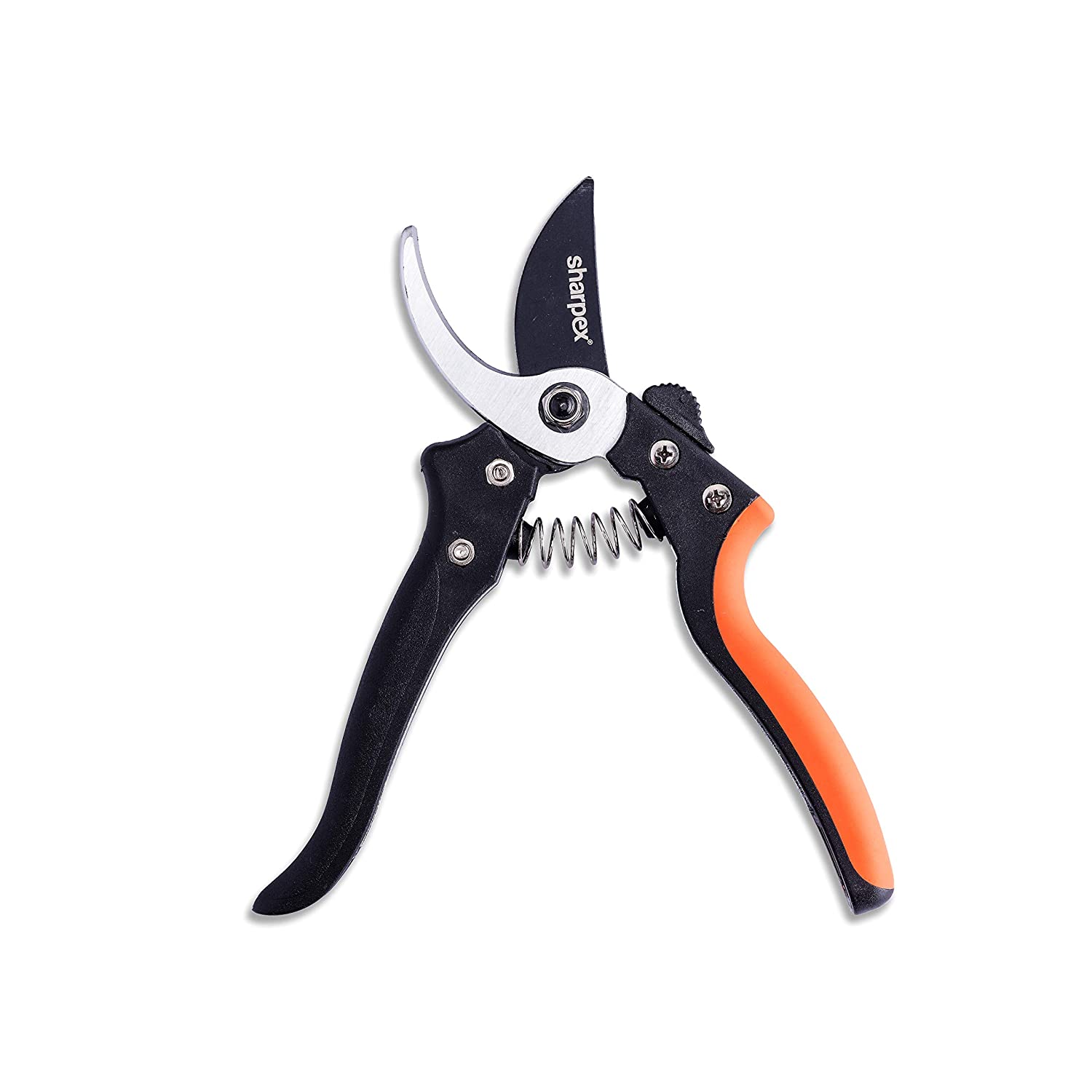 sharpex professional pruning shears bypass hand pruner less effort garden clipper with sharp blade and comfortable handle tree branch secateurs
