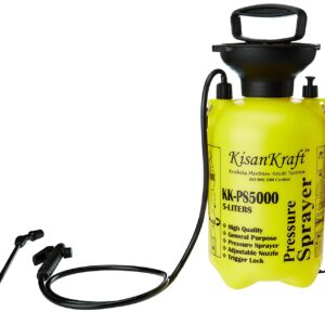 kisan kraft kk ps5000 5 litre plastic manual sprayer (colour may vary), hand powered
