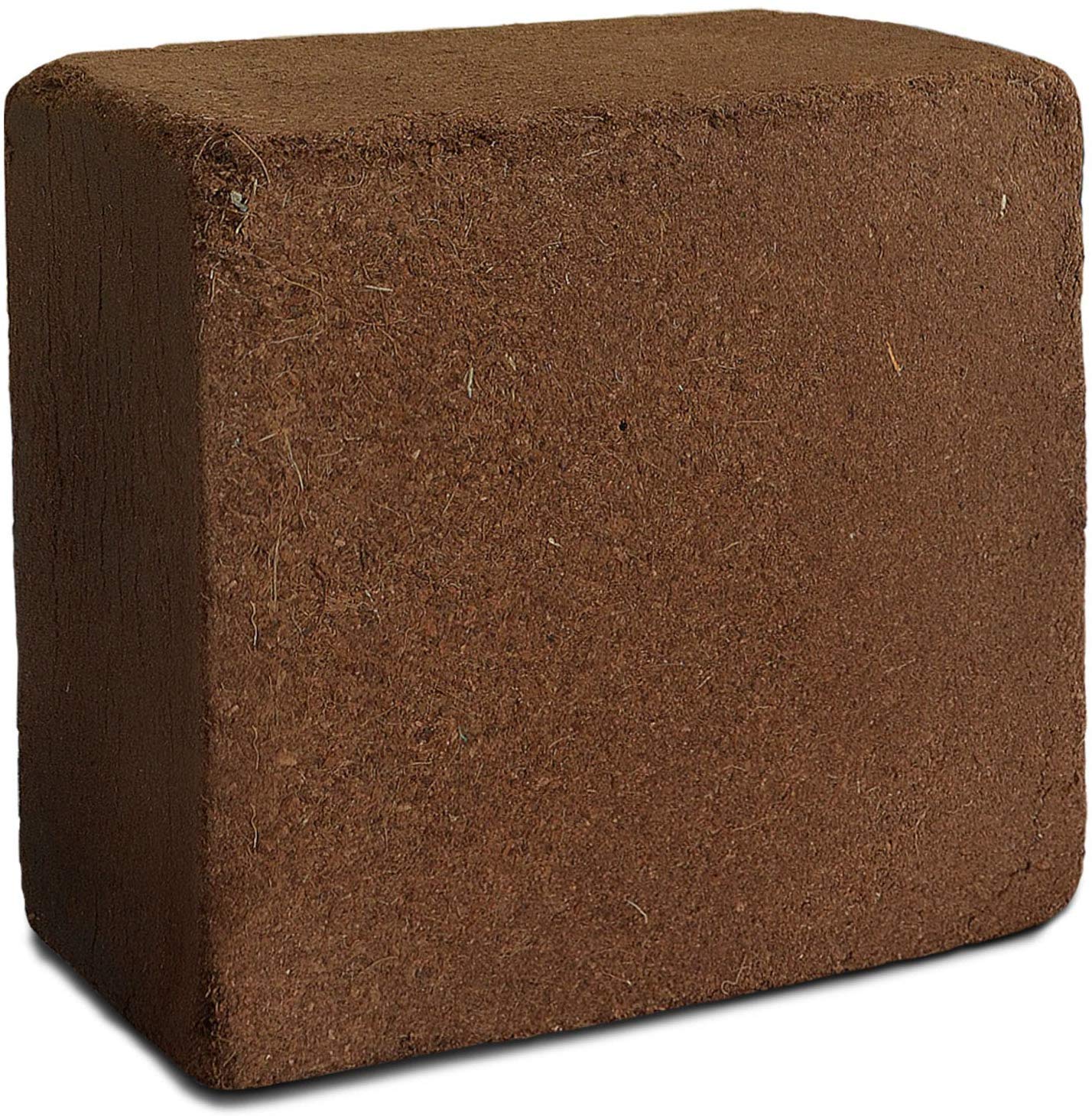 ebbstone agro peat/coco peat cocopeat block 0.8kg to1kg expands up to 5 litres of coco peat powder