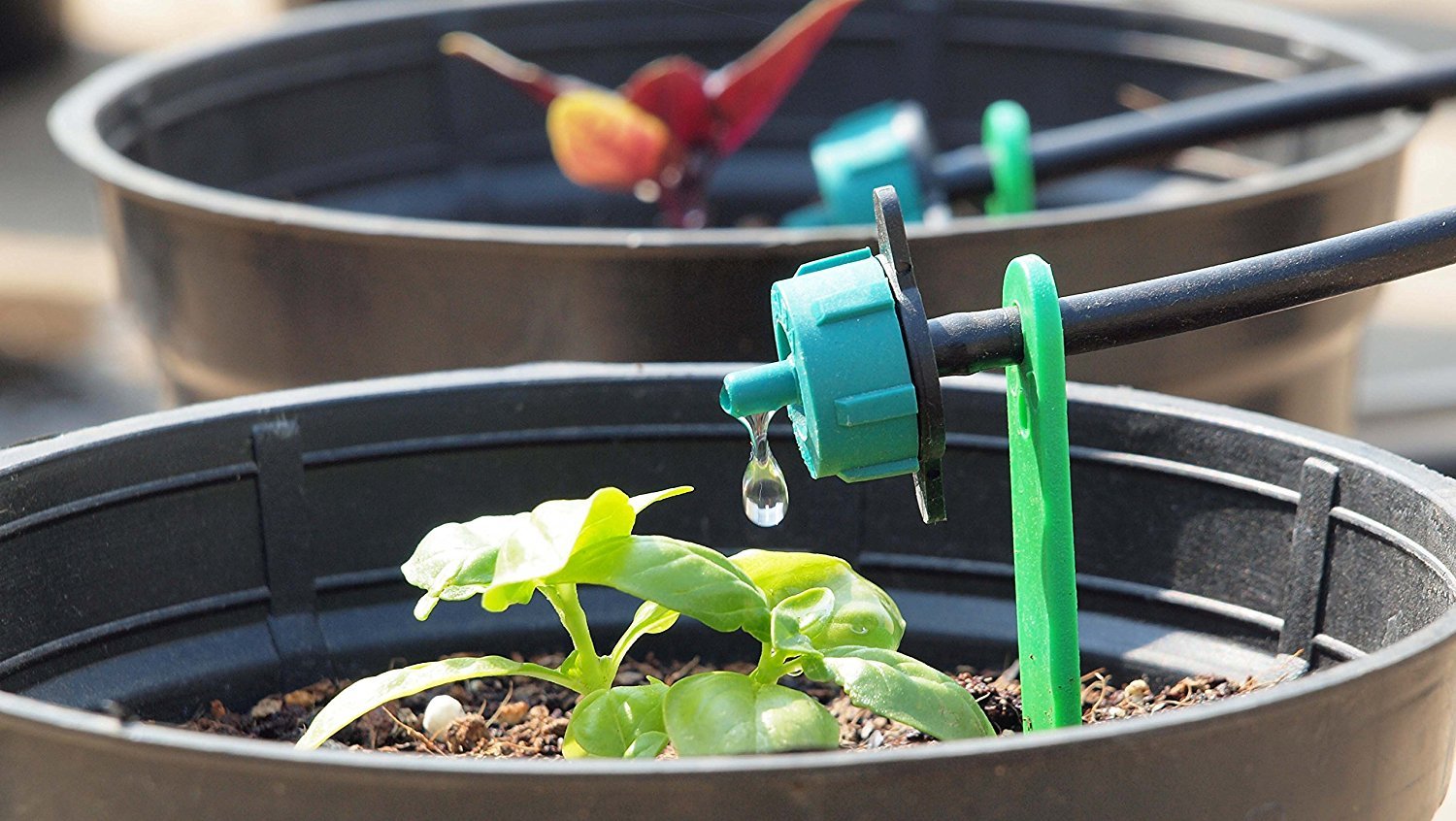 pepper agro m dripkit drip irrigation garden watering plants drip kit (automated 250 plants)